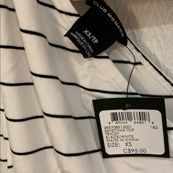 Club Monaco Krystynia Top (BRAND NEW) - Picture 4 of 5